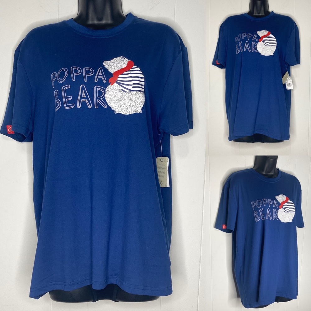 Yarn & Sea navy blue Tee Shirt size M new with tags!